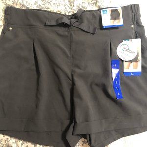 Large, Grey, MPG Stretch Shorts NWT